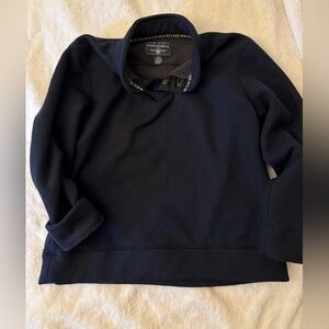 Navy Blue Collared Oscar Sports Outdoor Jacket size large